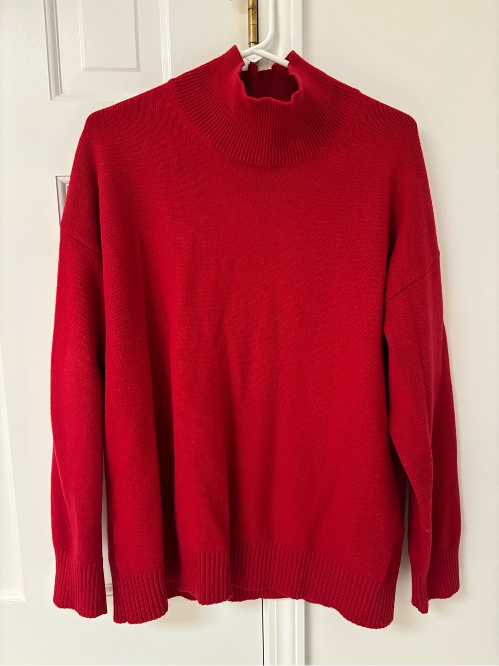 Banana Republic Turtleneck Sweater Red Women’s Large